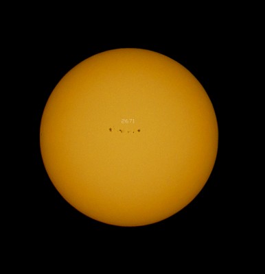 Наши фотографии Солнца. 20 Август 2017 14:38 второе
