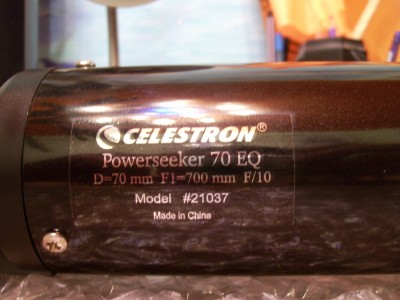 Продам Celestron PowerSeeker 70 (OTA) 06 Февраль 2014 22:47 первое