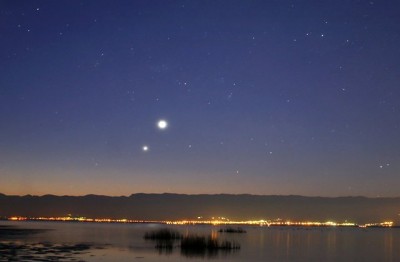 Соединение Венеры с Юпитером 16 Ноябрь 2017 09:55
