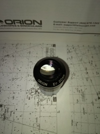 Окуляр Orion Erfle 20 mm (поле около70 град.) 01 Январь 2018 15:19 первое Окуляр Orion Erfle 20 mm (поле около70 град.) 01 Январь 2018 15:19 первое