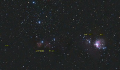 Фото объектов Мессе, NGC, IC и др. каталогов. 10 Январь 2018 23:47 второе