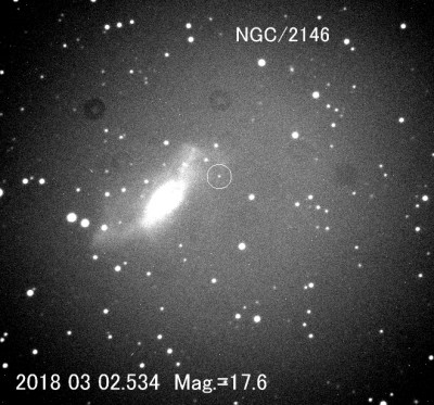 Наблюдение сверхновых звезд. 10 Март 2018 13:44