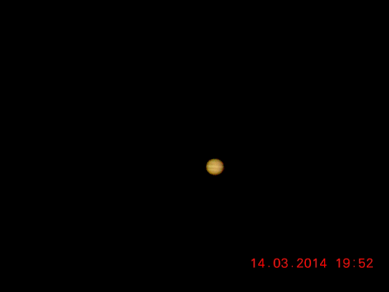Фото Юпитера 14 Март 2014 22:50