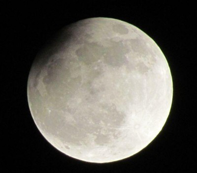 Мини лунное затмение 26 Апрель 2013 08:52