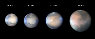 Наблюдения Марса в 2014 году 16 Март 2014 14:45