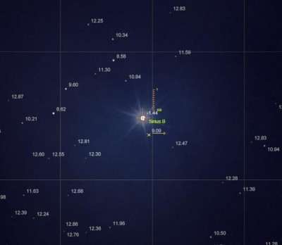 Наблюдения спутника Сириуса 09 Октябрь 2018 10:22 первое