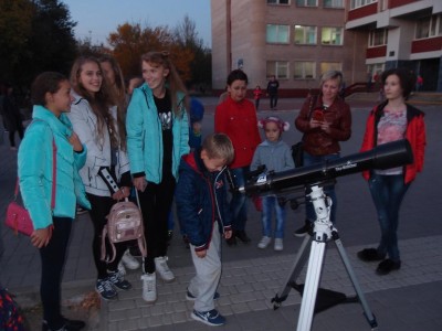 Очередной вечер Тротуарной астрономии в Мелитополе! 23 Октябрь 2018 09:04 пятое
