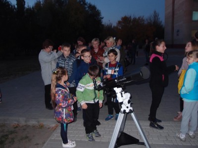 Очередной вечер Тротуарной астрономии в Мелитополе! 23 Октябрь 2018 09:04 третье