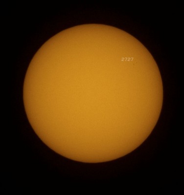 Наши фотографии Солнца. 18 Ноябрь 2018 11:30