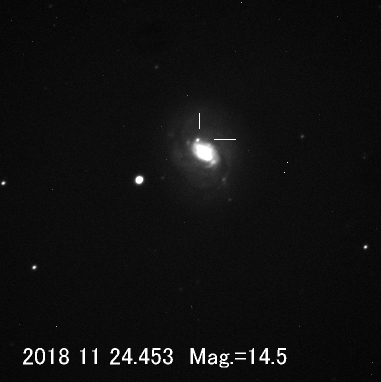 Наблюдение сверхновых звезд. 25 Ноябрь 2018 18:53