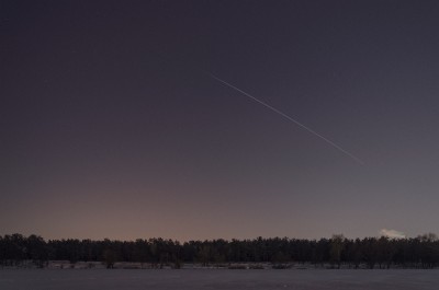 Пролеты МКС 24 Январь 2019 22:55