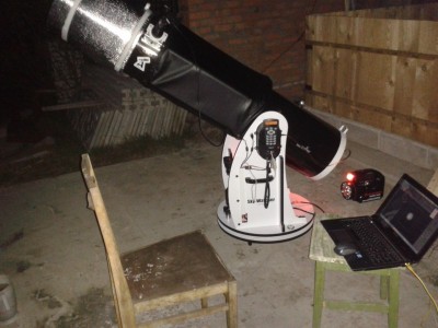 Астрофото на телескопе на монтировке Добсона 06 Май 2014 22:46