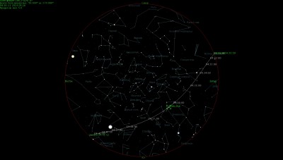 Наблюдение Иридиумов и других ИСЗ 25 Май 2019 19:41 второе Наблюдение Иридиумов и других ИСЗ 25 Май 2019 19:41 второе
