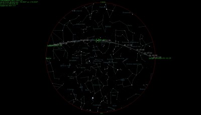 Наблюдение Иридиумов и других ИСЗ 25 Май 2019 19:41 первое