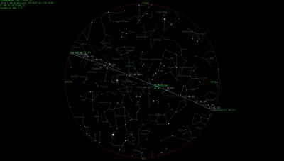 Наблюдение Иридиумов и других ИСЗ 25 Май 2019 19:44 пятое