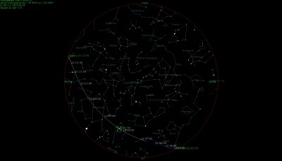 Наблюдение Иридиумов и других ИСЗ 25 Май 2019 19:44 второе