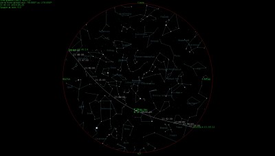 Наблюдение Иридиумов и других ИСЗ 25 Май 2019 19:46 пятое