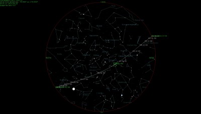 Наблюдение Иридиумов и других ИСЗ 25 Май 2019 19:46 четвертое