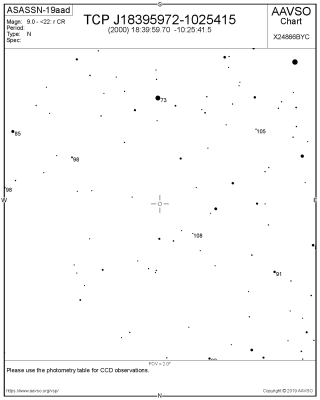 Сравнительно яркая Новая в созвездии Щита 30 Октябрь 2019 11:23 второе Сравнительно яркая Новая в созвездии Щита 30 Октябрь 2019 11:23 второе