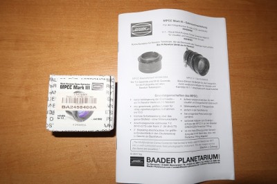 Продано: Корректор комы Baader Planetarium Mark III MPCC 14 Ноябрь 2019 05:41 пятое Продано: Корректор комы Baader Planetarium Mark III MPCC 14 Ноябрь 2019 05:41 пятое