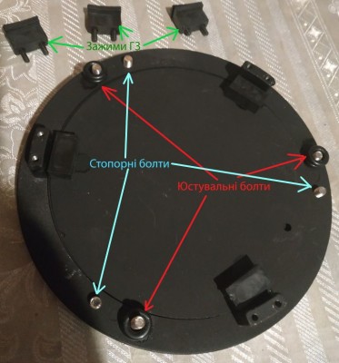 Демонтаж, нанесення мітки на ГЗ Sky Watcher 1309 EQ2 14 Декабрь 2019 17:16 третье