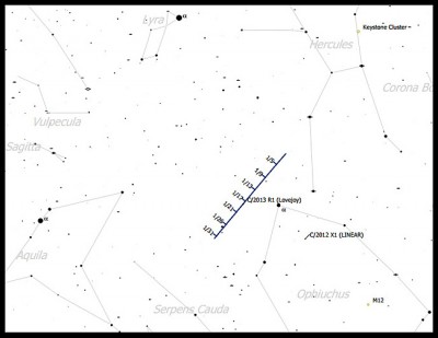 Кометы в 2014 году. 28 Май 2014 19:42 третье