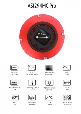 Продана Астрокамера ZWO ASI294MC-Pro 01 Февраль 2020 01:14 пятое Продана Астрокамера ZWO ASI294MC-Pro 01 Февраль 2020 01:14 пятое