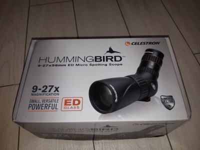 Продам: Подзорная труба Celestron Hummingbird 9-27x56 ED 23 Февраль 2020 15:00 второе