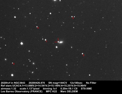 Наблюдение сверхновых звезд. 27 Апрель 2020 09:37 Наблюдение сверхновых звезд. 27 Апрель 2020 09:37