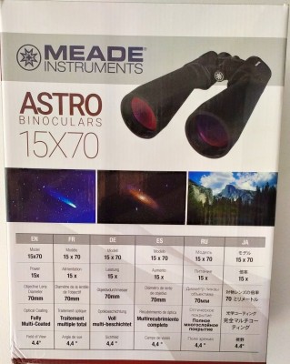 Бинокль Meade 15х70 Astro 09 Май 2020 09:40 второе