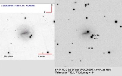Наблюдение сверхновых звезд. 21 Май 2020 08:45