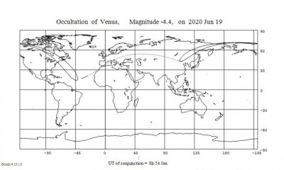 Основные астрособытия на июнь 2020 года. 04 Июнь 2020 09:10 первое