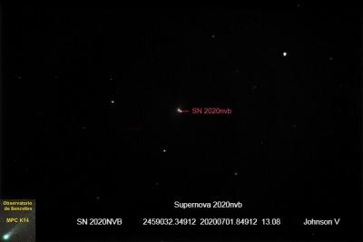Наблюдение сверхновых звезд. 02 Июль 2020 07:42