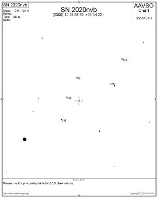 Наблюдение сверхновых звезд. 09 Июль 2020 09:56 третье