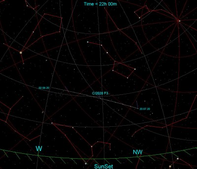2020 F3 NEOWISE 20 Июль 2020 14:26