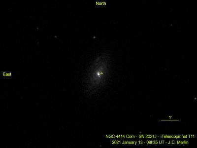 Наблюдение сверхновых звезд. 16 Январь 2021 06:29 Наблюдение сверхновых звезд. 16 Январь 2021 06:29