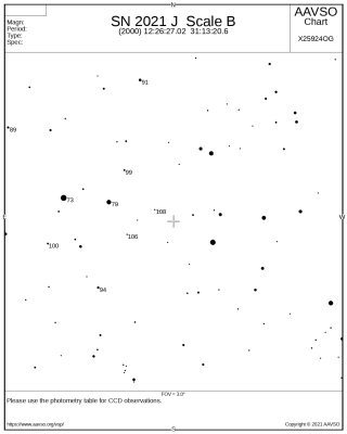 Наблюдение сверхновых звезд. 16 Январь 2021 07:30 второе Наблюдение сверхновых звезд. 16 Январь 2021 07:30 второе