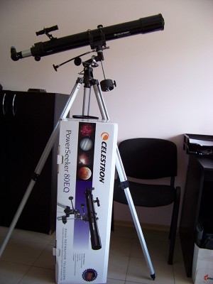 Продам телескоп Celestron PowerSeeker 80EQ Refractor 26 Июнь 2014 11:16 третье