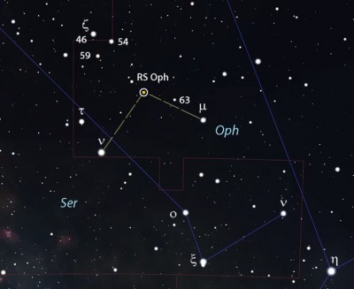 Очередная вспышка RS Oph 10 Август 2021 12:32 второе Очередная вспышка RS Oph 10 Август 2021 12:32 второе