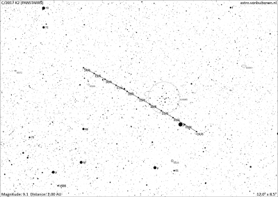 2017 K2 (PanSTARRS) 14 Июнь 2022 19:38