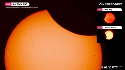Частное солнечное затмение 25 октября 2022 года 25 Октябрь 2022 13:05