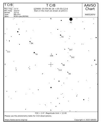 Т Северной Короны. 05 Август 2025 16:24 Т Северной Короны. 05 Август 2025 16:24