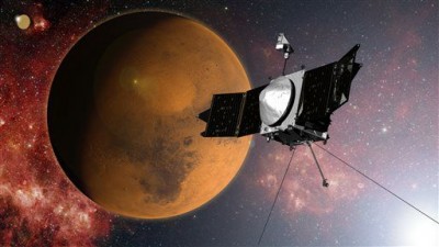 Спутник MAVEN успешно вышел на орбиту Марса 23 Сентябрь 2014 20:47