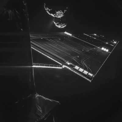 Комета Чурюмова-Герасименко с близкого расстояния 17 Октябрь 2014 20:18