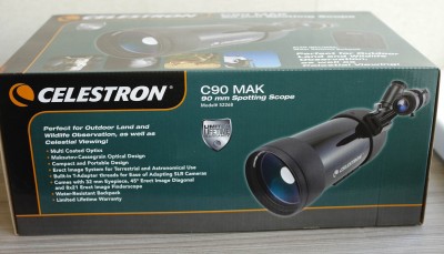 Потребительский обзор подзорной трубы Celestron C90 Mak 27 Октябрь 2014 21:22 девятое