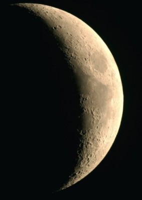Наблюдение Луны в бинокль 26 Март 2015 20:43 шестое