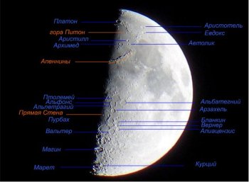 Наблюдение Луны в бинокль 26 Март 2015 20:43 первое