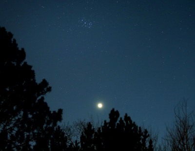 Венера и Плеяды, наблюдаем тесное сближение! 08 Апрель 2015 11:49 третье