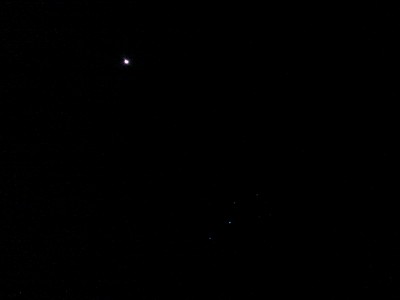Венера и Плеяды, наблюдаем тесное сближение! 10 Апрель 2015 20:57
