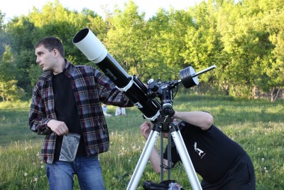 Вечер тротуарной астрономии Клуба AstroScope 21 мая 2015 год 24 Май 2015 17:10 второе